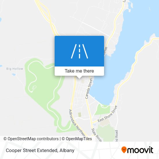 Cooper Street Extended map