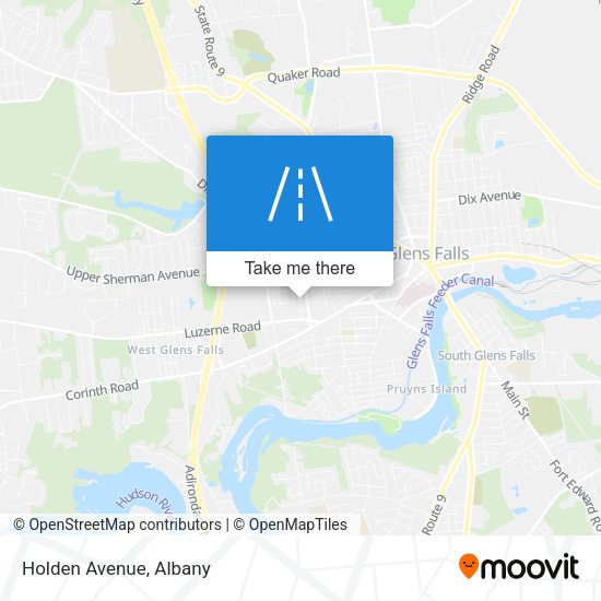 Mapa de Holden Avenue