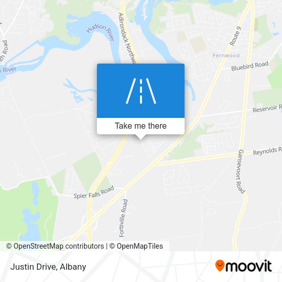 Mapa de Justin Drive