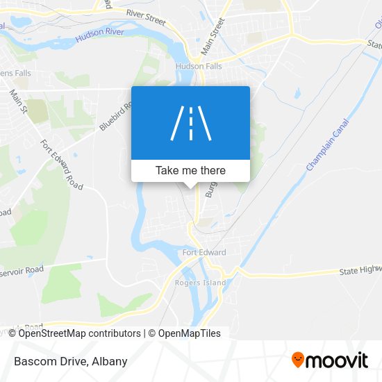 Mapa de Bascom Drive