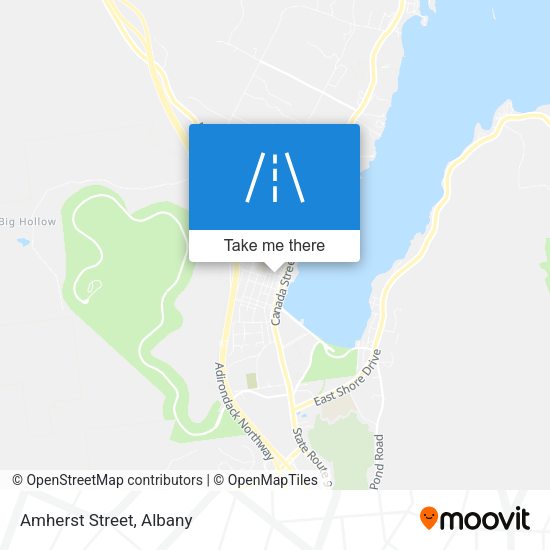 Mapa de Amherst Street