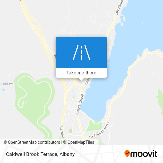 Mapa de Caldwell Brook Terrace