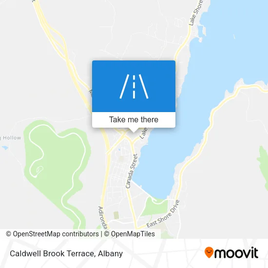 Mapa de Caldwell Brook Terrace