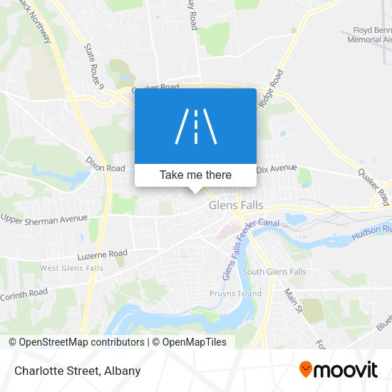 Mapa de Charlotte Street
