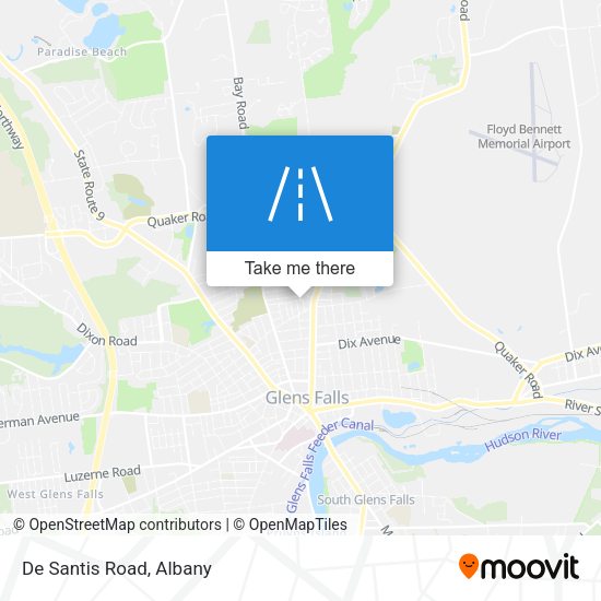 Mapa de De Santis Road