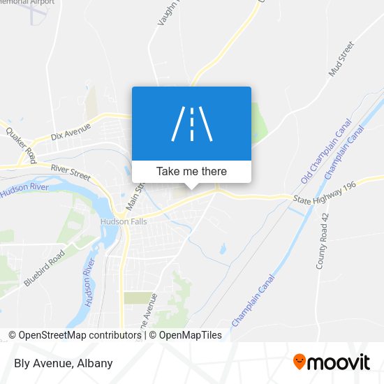 Mapa de Bly Avenue