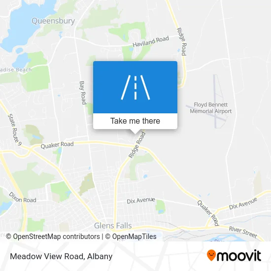 Meadow View Road map