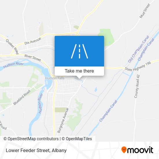 Mapa de Lower Feeder Street