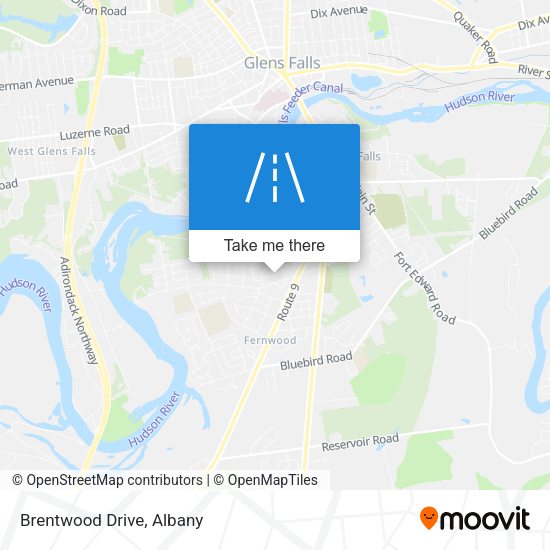 Mapa de Brentwood Drive
