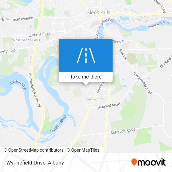 Wynnefield Drive map