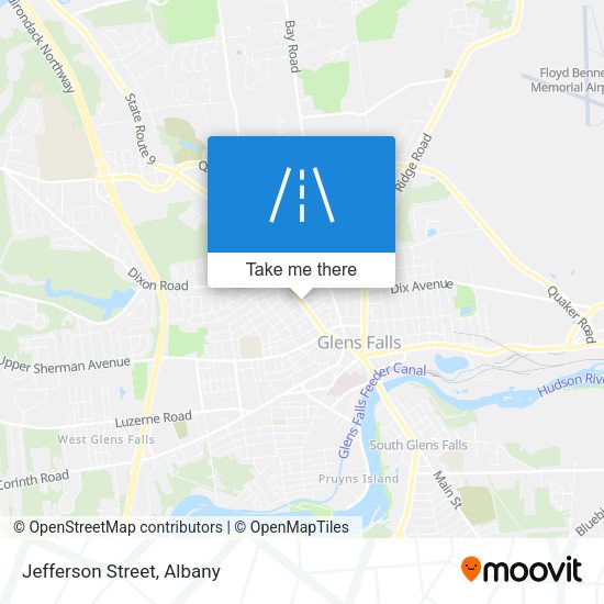 Mapa de Jefferson Street