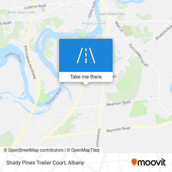 Shady Pines Trailer Court map