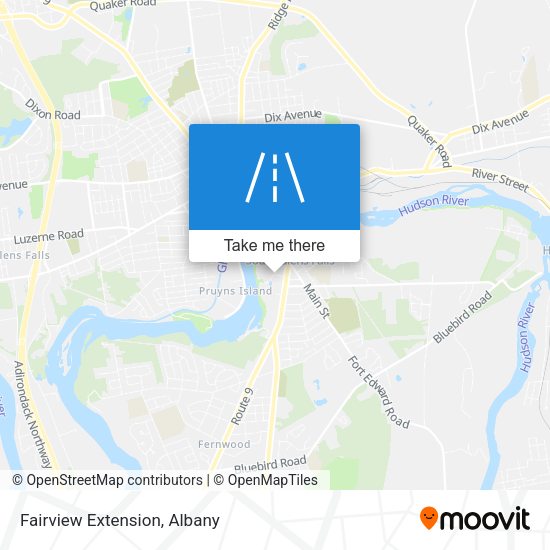 Mapa de Fairview Extension