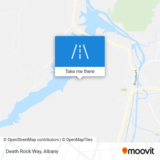 Mapa de Death Rock Way
