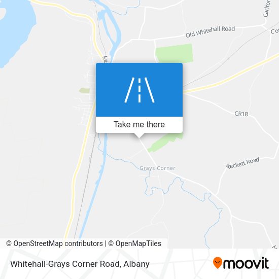 Mapa de Whitehall-Grays Corner Road