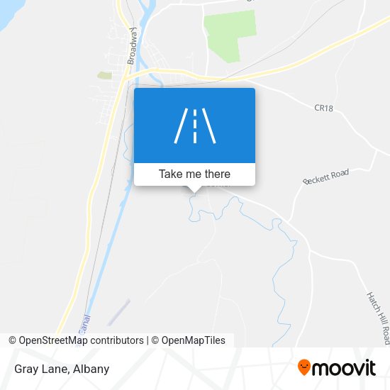 Mapa de Gray Lane