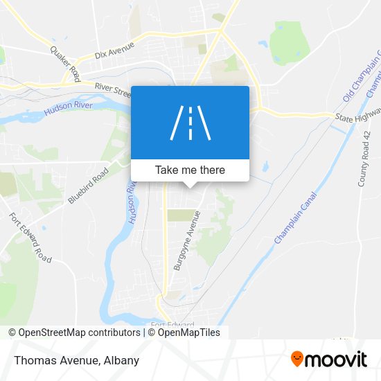 Mapa de Thomas Avenue