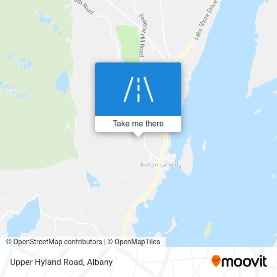 Mapa de Upper Hyland Road