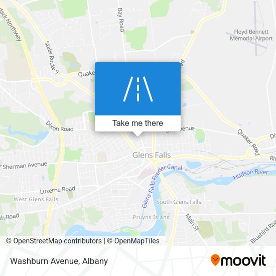 Mapa de Washburn Avenue