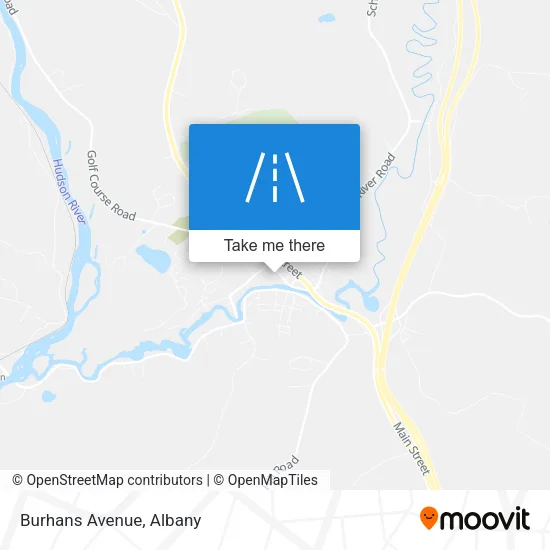 Burhans Avenue map