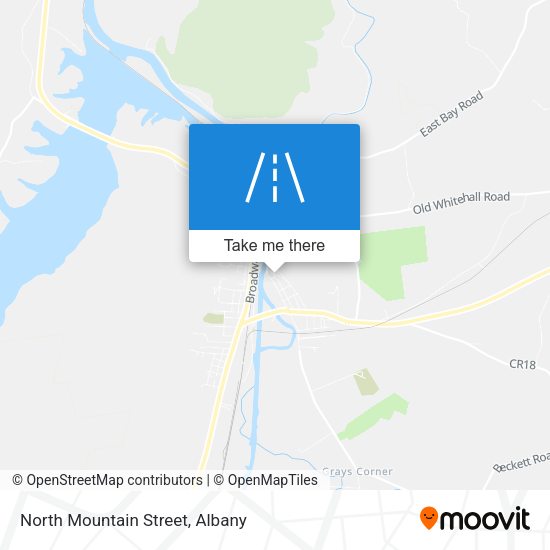 Mapa de North Mountain Street