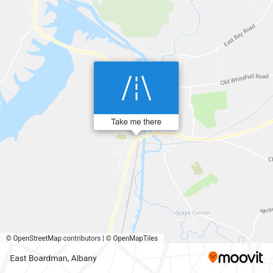 Mapa de East Boardman