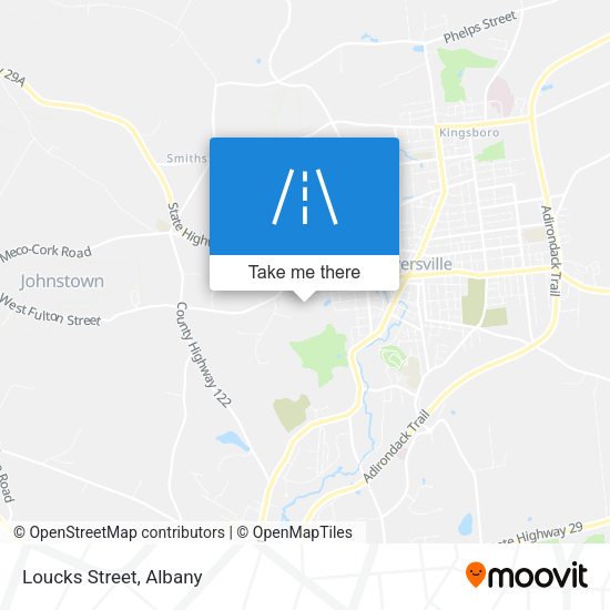 Mapa de Loucks Street
