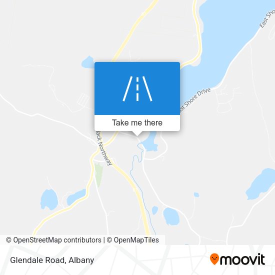 Mapa de Glendale Road
