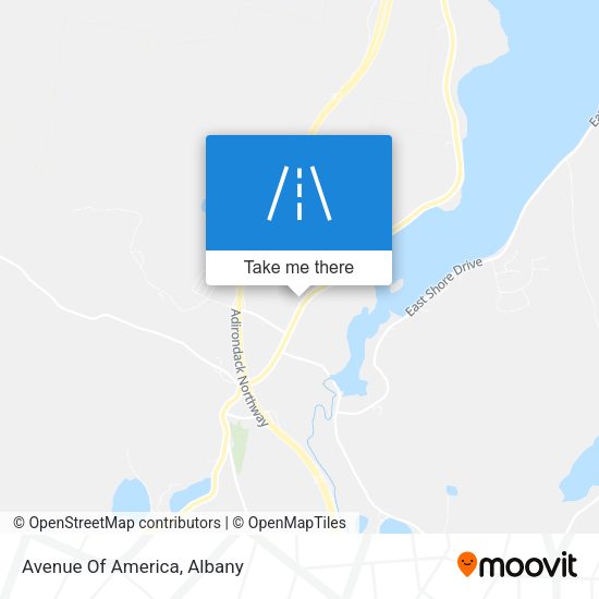 Mapa de Avenue Of America