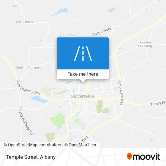 Mapa de Temple Street