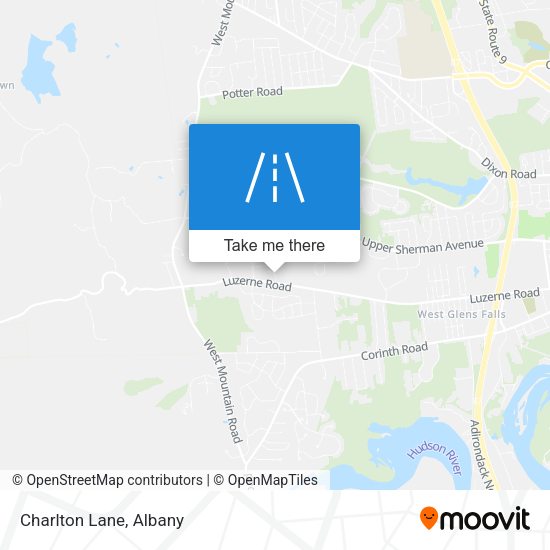 Mapa de Charlton Lane