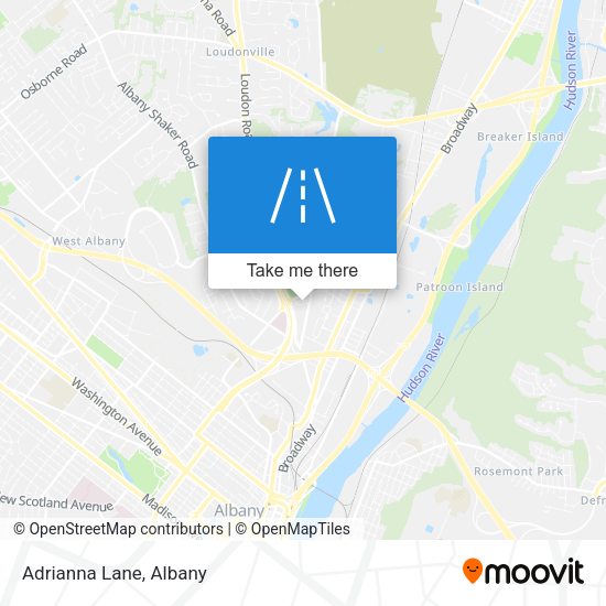 Mapa de Adrianna Lane