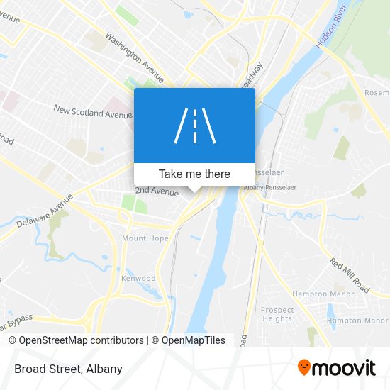 Mapa de Broad Street