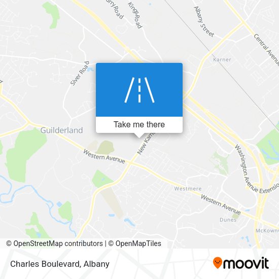 Mapa de Charles Boulevard