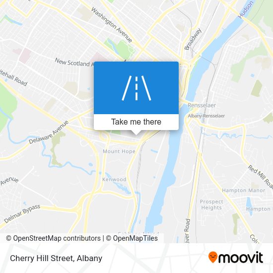 Mapa de Cherry Hill Street