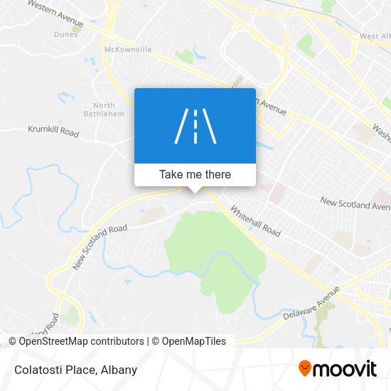Mapa de Colatosti Place