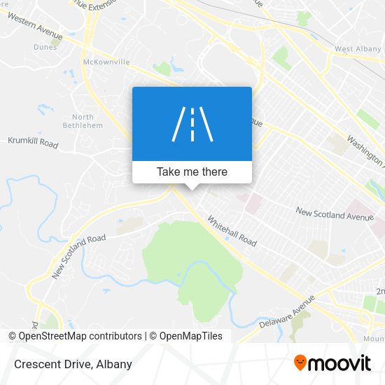 Mapa de Crescent Drive