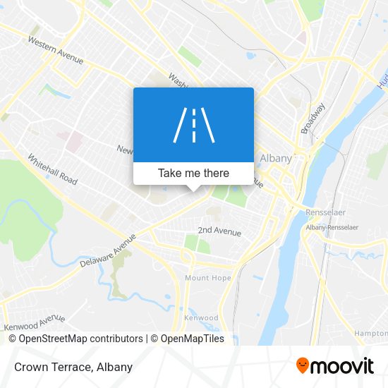 Mapa de Crown Terrace