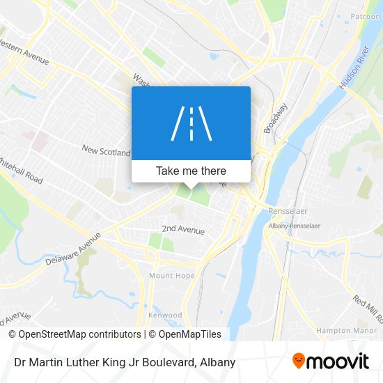 Mapa de Dr Martin Luther King Jr Boulevard