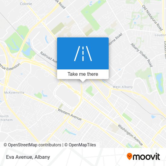 Mapa de Eva Avenue