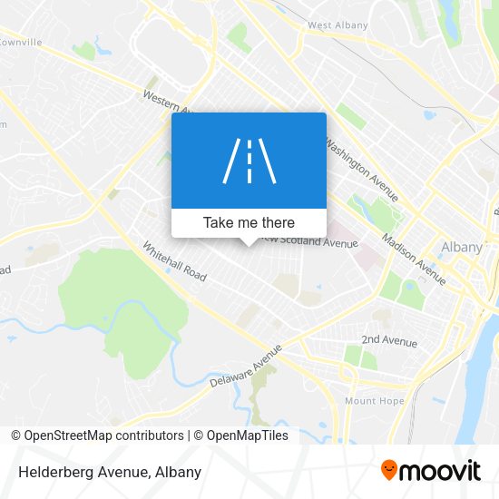 Mapa de Helderberg Avenue