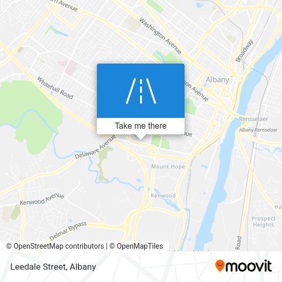Mapa de Leedale Street