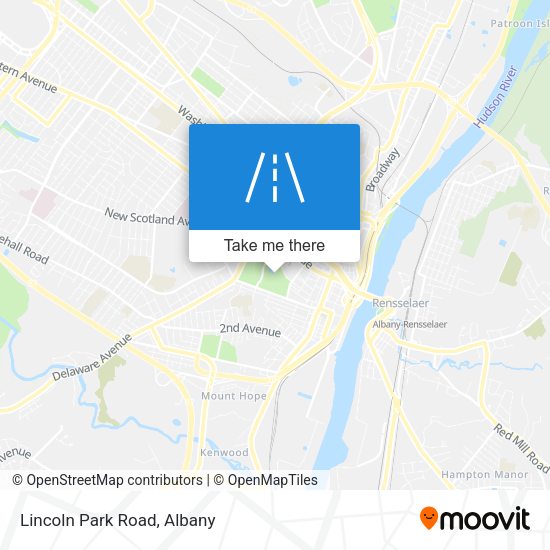 Mapa de Lincoln Park Road