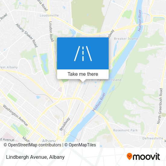 Mapa de Lindbergh Avenue
