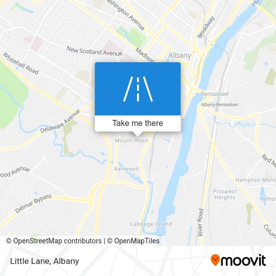 Mapa de Little Lane