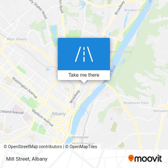 Mapa de Mill Street