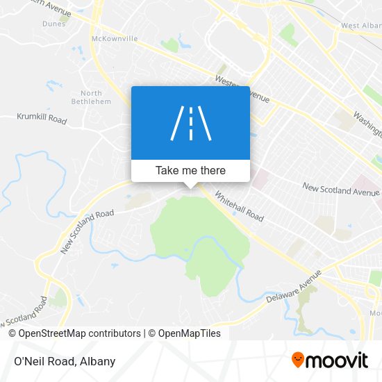 Mapa de O'Neil Road