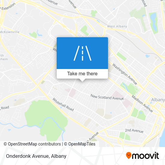 Onderdonk Avenue map