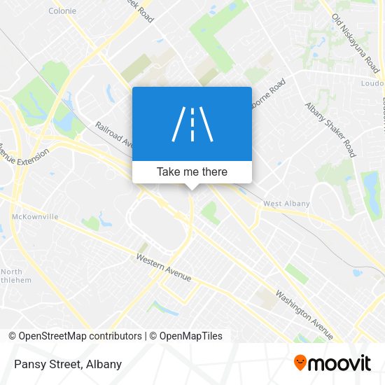 Mapa de Pansy Street