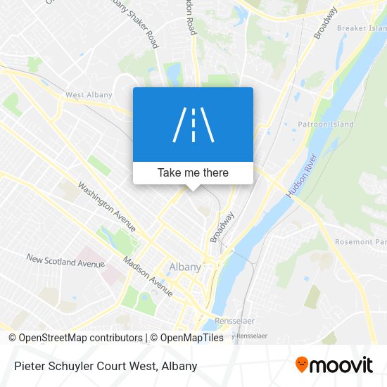 Pieter Schuyler Court West map